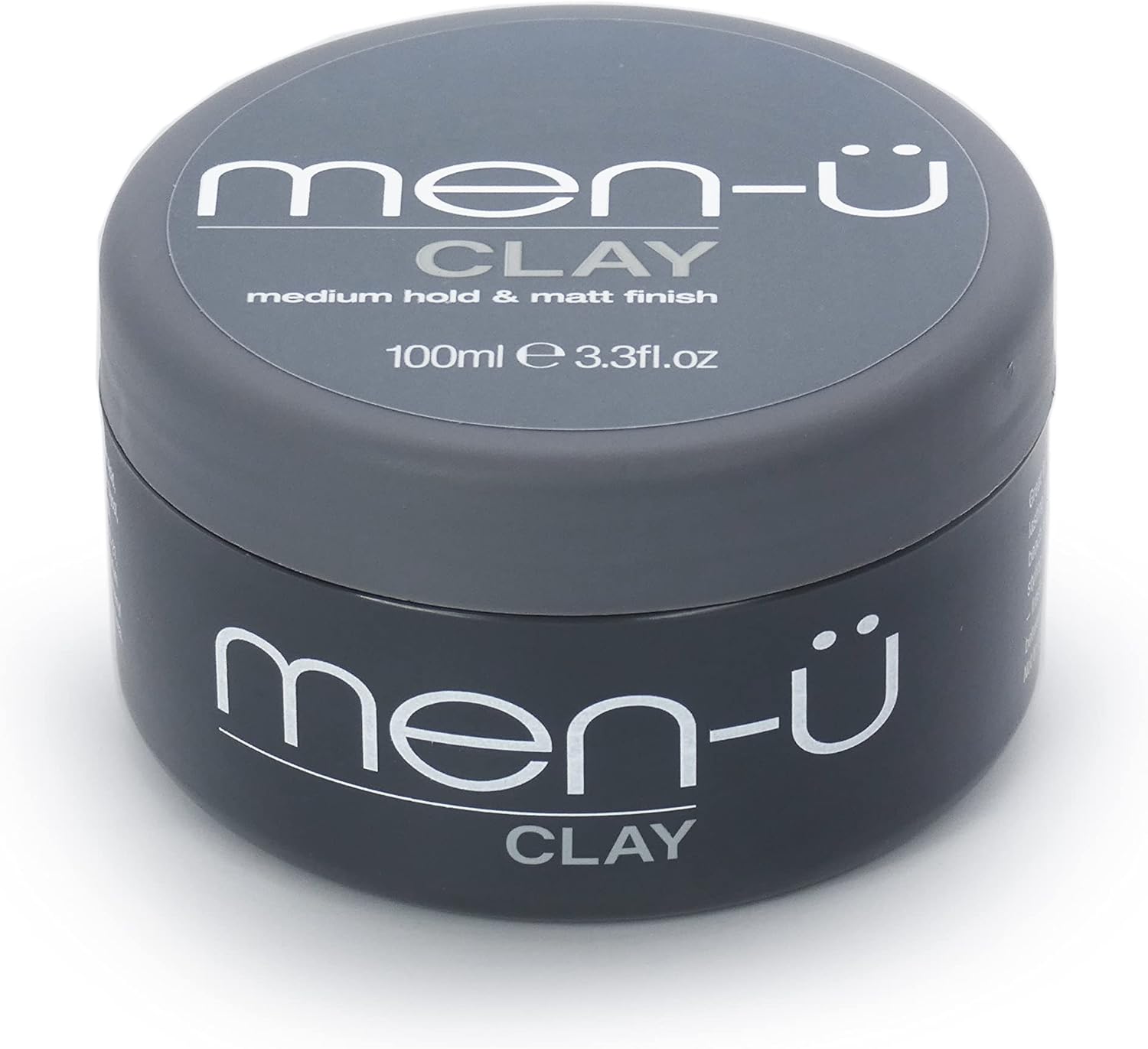 Men-U Clay Styling 100Ml, Mens Hair Products – Great For Matt & Choppy Styles. Signature Melon Fragrance - Mens Hair Wax, Medium Hold & Matt Finish.100Ml Styling Puck