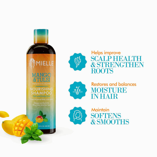 Mielle Organics Mango & Tulsi Nourishing Shampoo