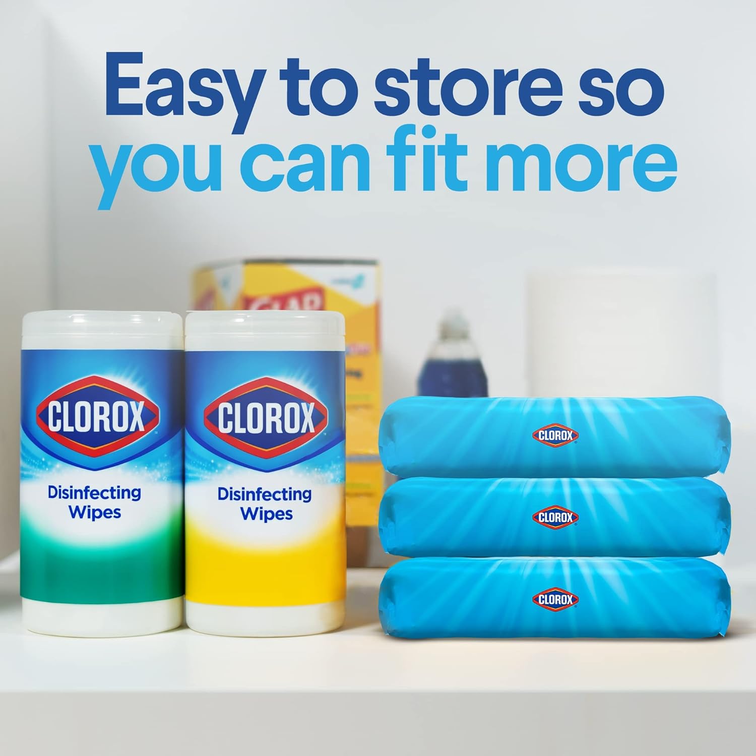 Clorox Disinfecting Value Pack, 3x 75ct Clorox Disinfecting Wipes with Easy Pull Moisture Seal Lid and Clorox Disinfecting Bathroom Foamer Spray Starter Kit with 1 Reusable Bottle plus Four Refills : Health & Household