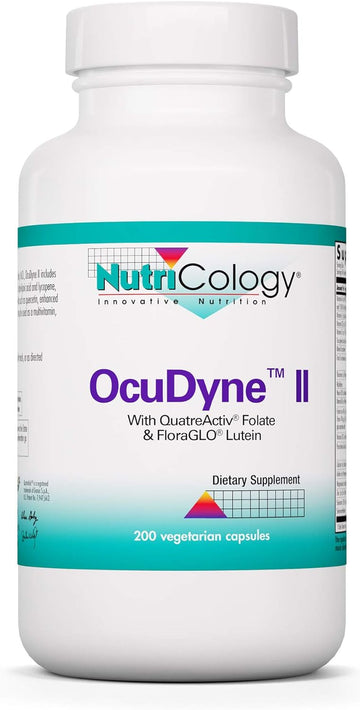 Nutricology Ocudyne II, Vegicaps, 200-Count