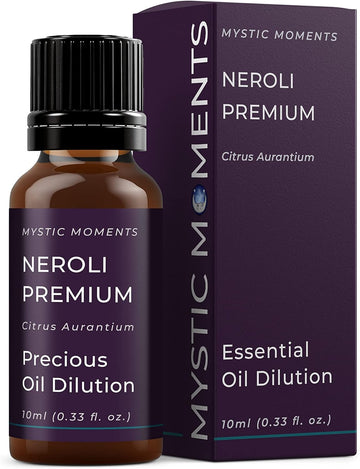 Mystic Moments | Neroli Premium Precious Oil Dilution 10ml 3% Jojoba Blend Perfect for Massage, Skincare, Beauty and Aromatherapy