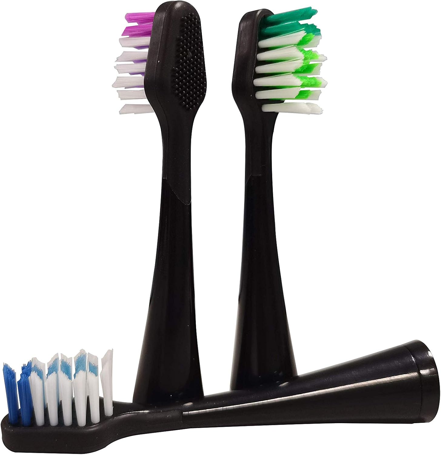 Pursonic Replacement Toothbrush Heads Compatible For Waterpik Sensonic Toothbrush, Strb-3Ww 3 Count