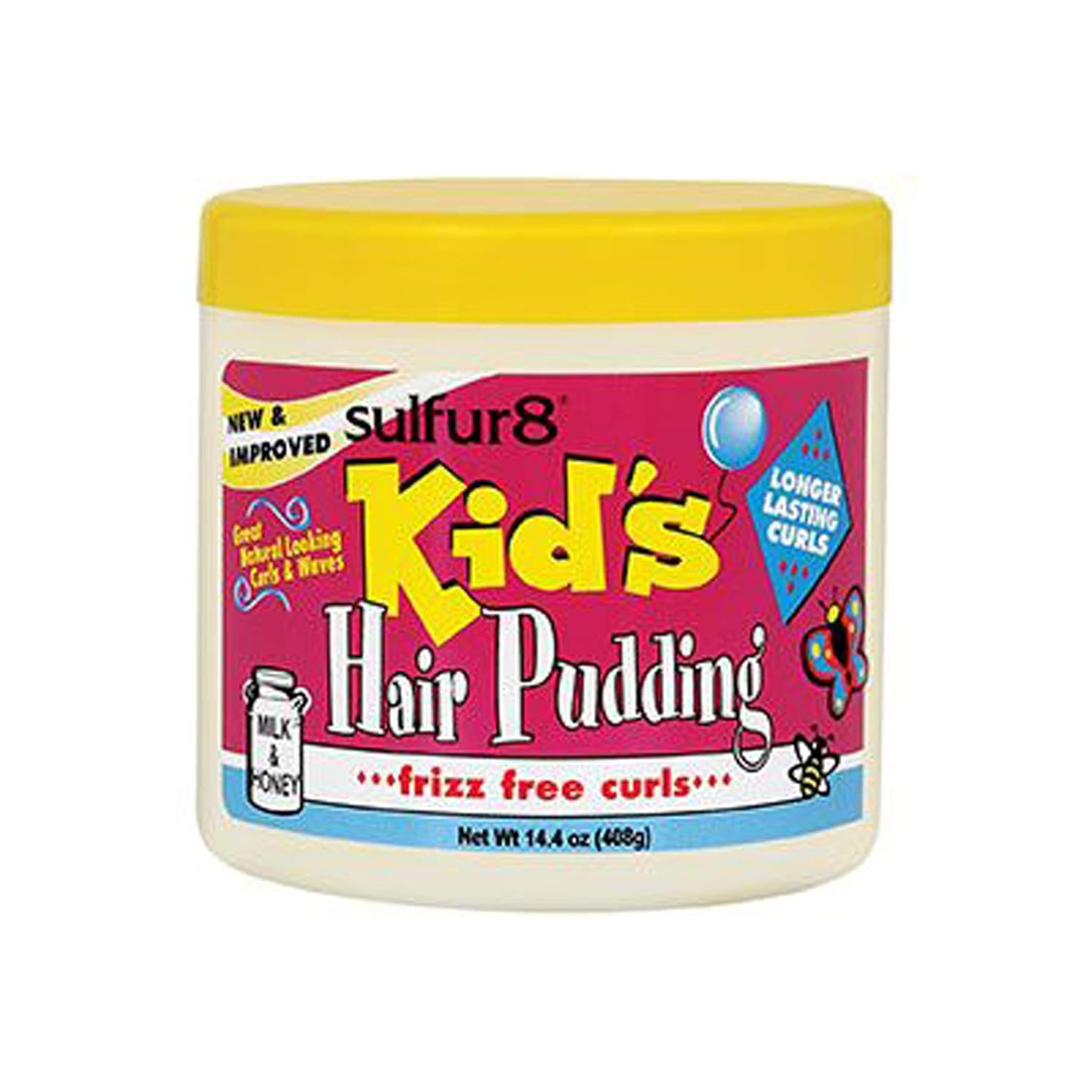 Sulfur 8 Kids Hair Pudding 14.4 Oz : Childrens Hair Conditioners : Beauty & Personal Care