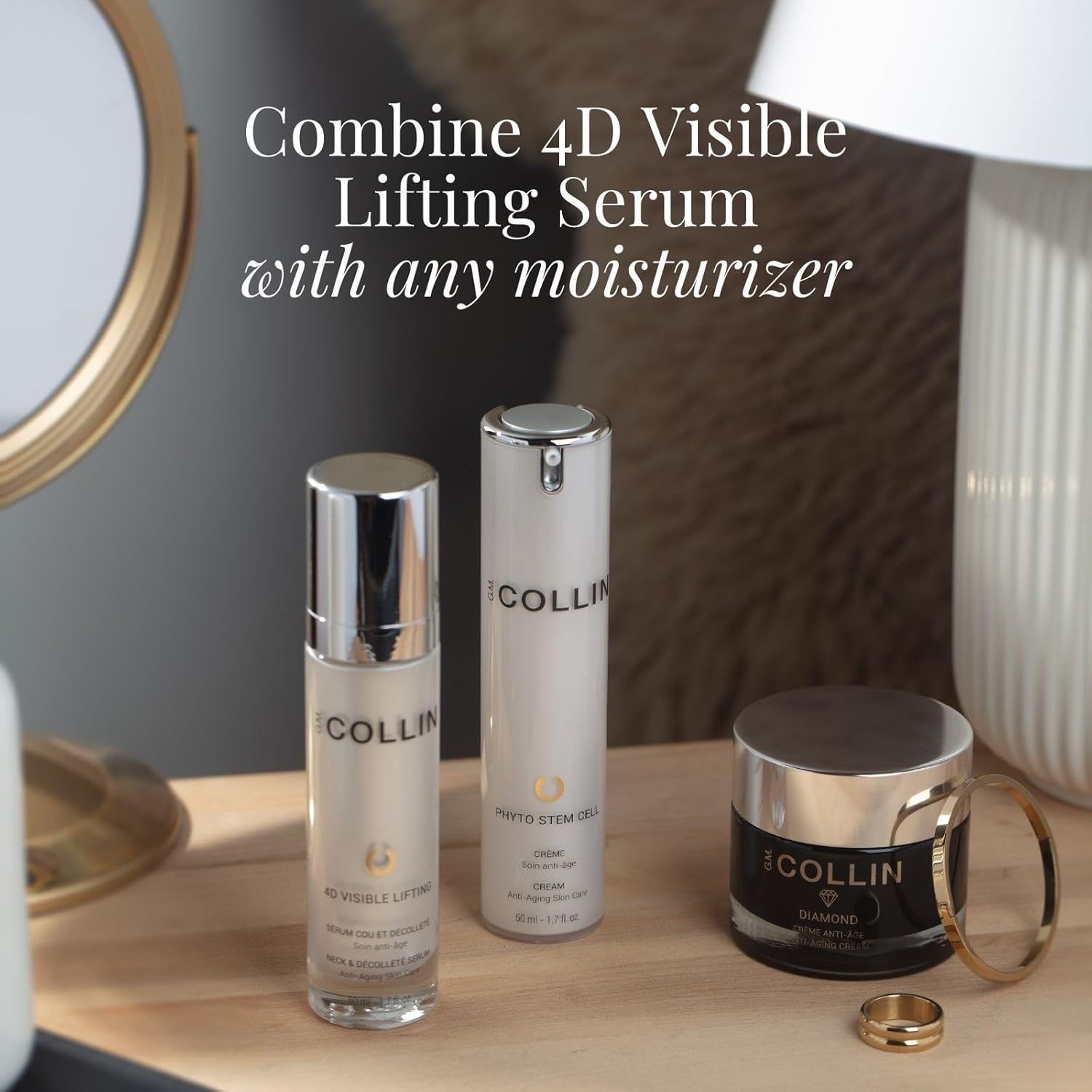 G.M. Collin Phyto Stem Cell Cream | Anti-Aging Face Moisturizer With Plant Stem Cells And Peptides To Visibly Reduce Fine Lines And Wrinkles : Beauty & Personal Care