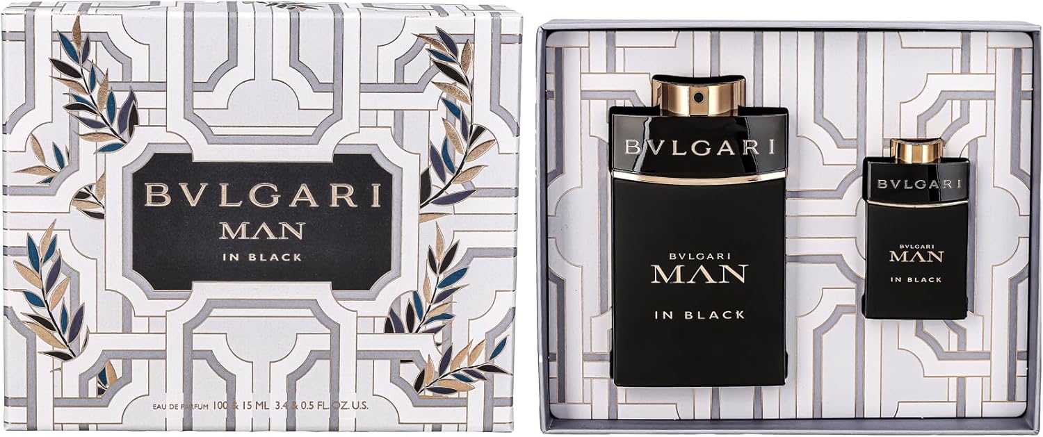 Bvlgari Man In Black Set (Edp 100Ml + Edp 15Ml)