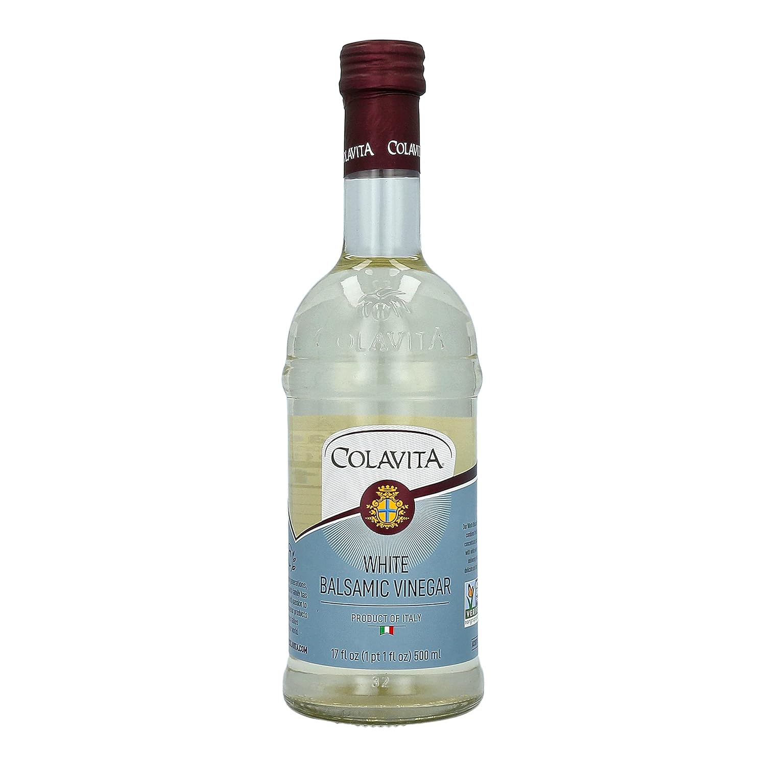 Colavita Balsamic Vinegar - Classic White Balsamic Vinegar, 17 Fl Oz