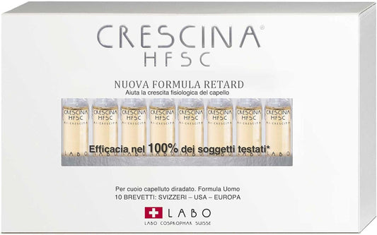 Labo Growing Ri Growth Hfsc 500 Man Fall Hair 20 Vials