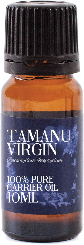Mystic Moments | Tamanu Virgin Carrier Oil 10ml - Pure & Natural Oil Perfect for Hair, Face, Nails, Aromatherapy, Massage and Oil Dilution Vegan GMO Free