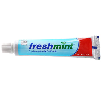 144 Tubes of Freshmint® 1.5 oz. Premium Anticavity Fluoride Toothpaste (ADA Accepted)