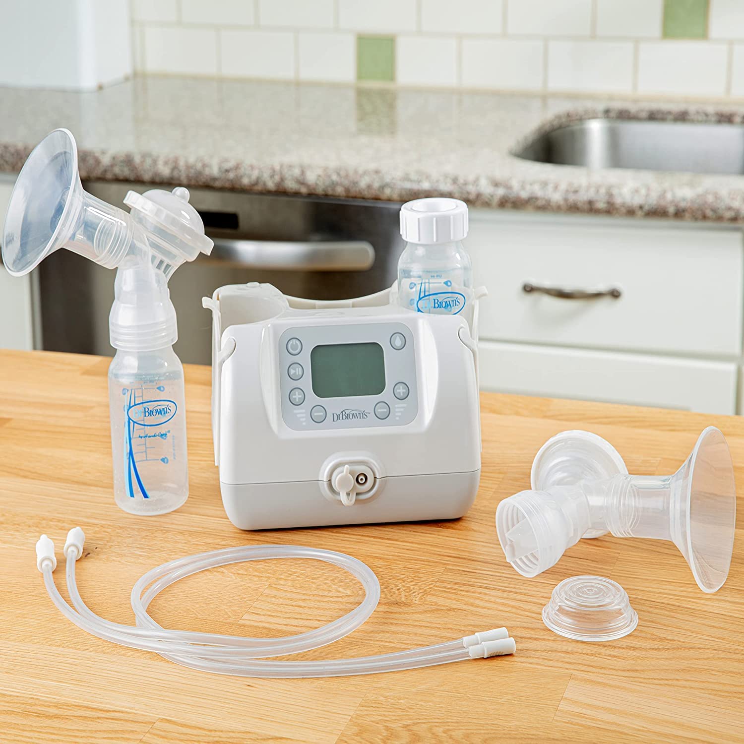 Dr. Brown's Softshape Silicone Shields, Flanges for Manual and Electric Breast Pumps, BPA Free, Size A (21mm), 2 Count : Baby