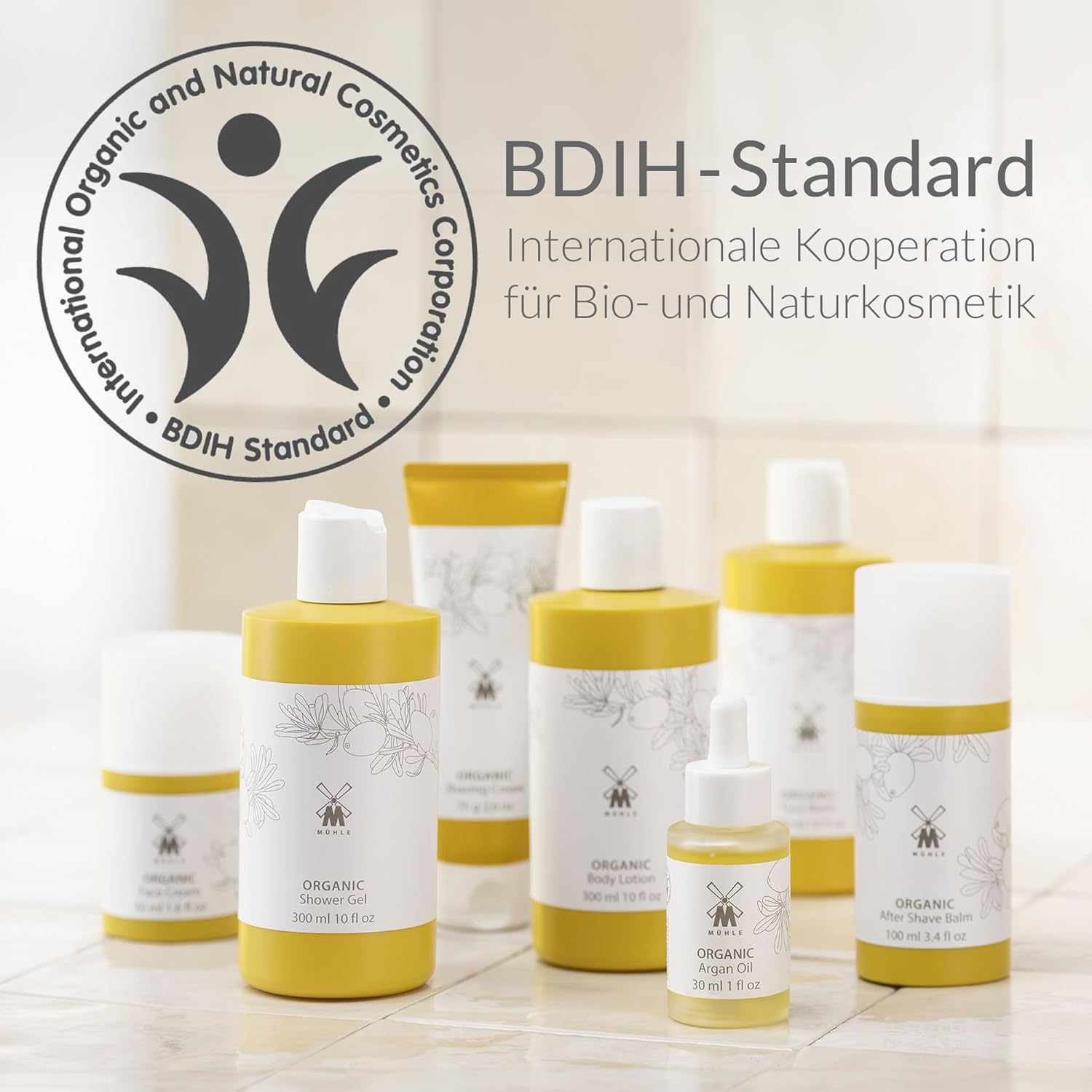 Mühle Organic Face Cream | Natural Moisturizer W Shea Butter, Aloe Vera & Essential Oils | For All Skin Types | Bdih Certified | 100% Vegan |50Ml (1.69 Oz) Bottle : Beauty & Personal Care