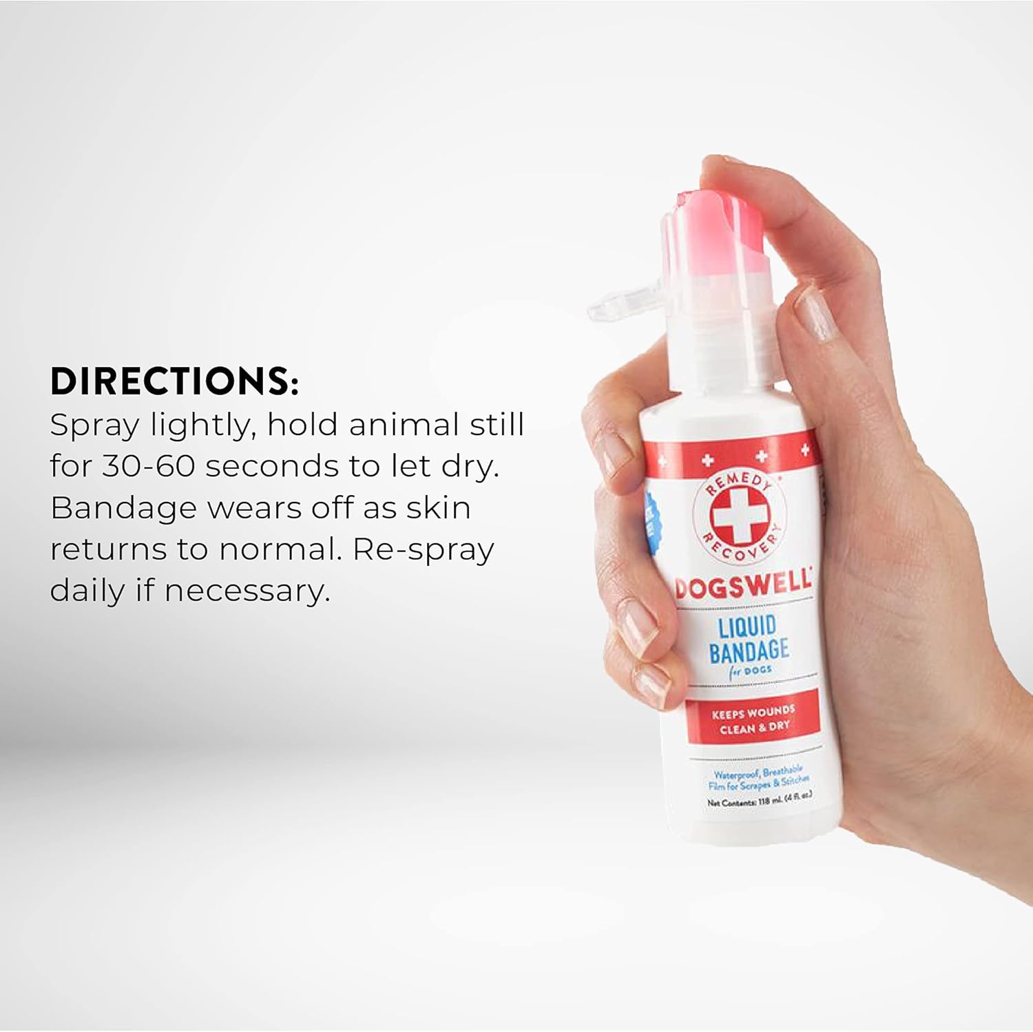Remedy+Recovery Liquid Bandage for Dogs : Pet Itch Remedies : Pet Supplies