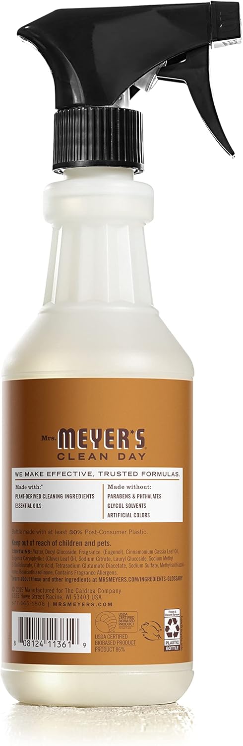 Mrs. Meyer'S Multi-Surface Cleaner, Acorn Spice, 16 Fl Oz (Pack Of 1)