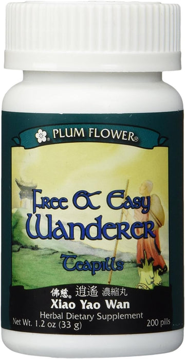 PLUM FLOWER CHINESE TEA Xiao Yao Wan/Free N Easy Wande, 200 CT