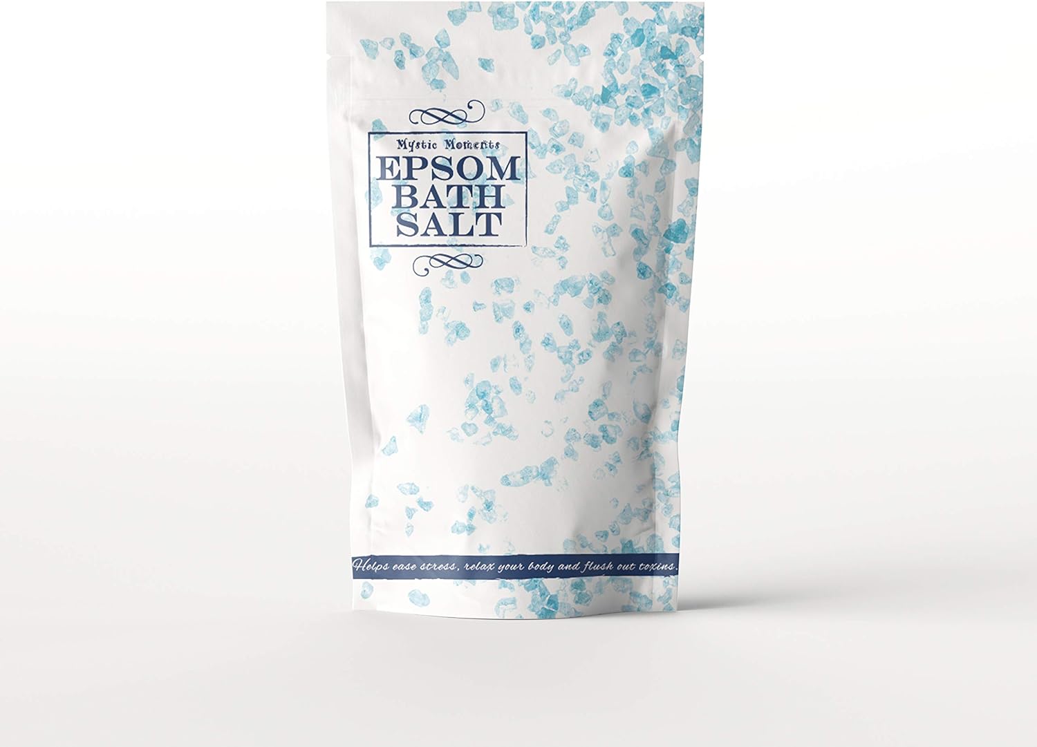 Mystic Moments Epsom Fine Bath Salts 1Kg | Natural Bath Soak For Muscle, Perfect For Skin, Face & Body 100% Natural Vegan Gmo Free