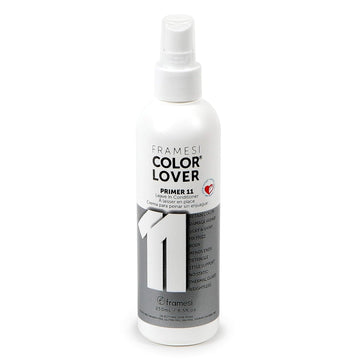 Framesi Color Lover Primer 11 Leave In Conditioner, 8.5 Fl Oz, Heat Protectant Spray For Hair, Color Treated Hair