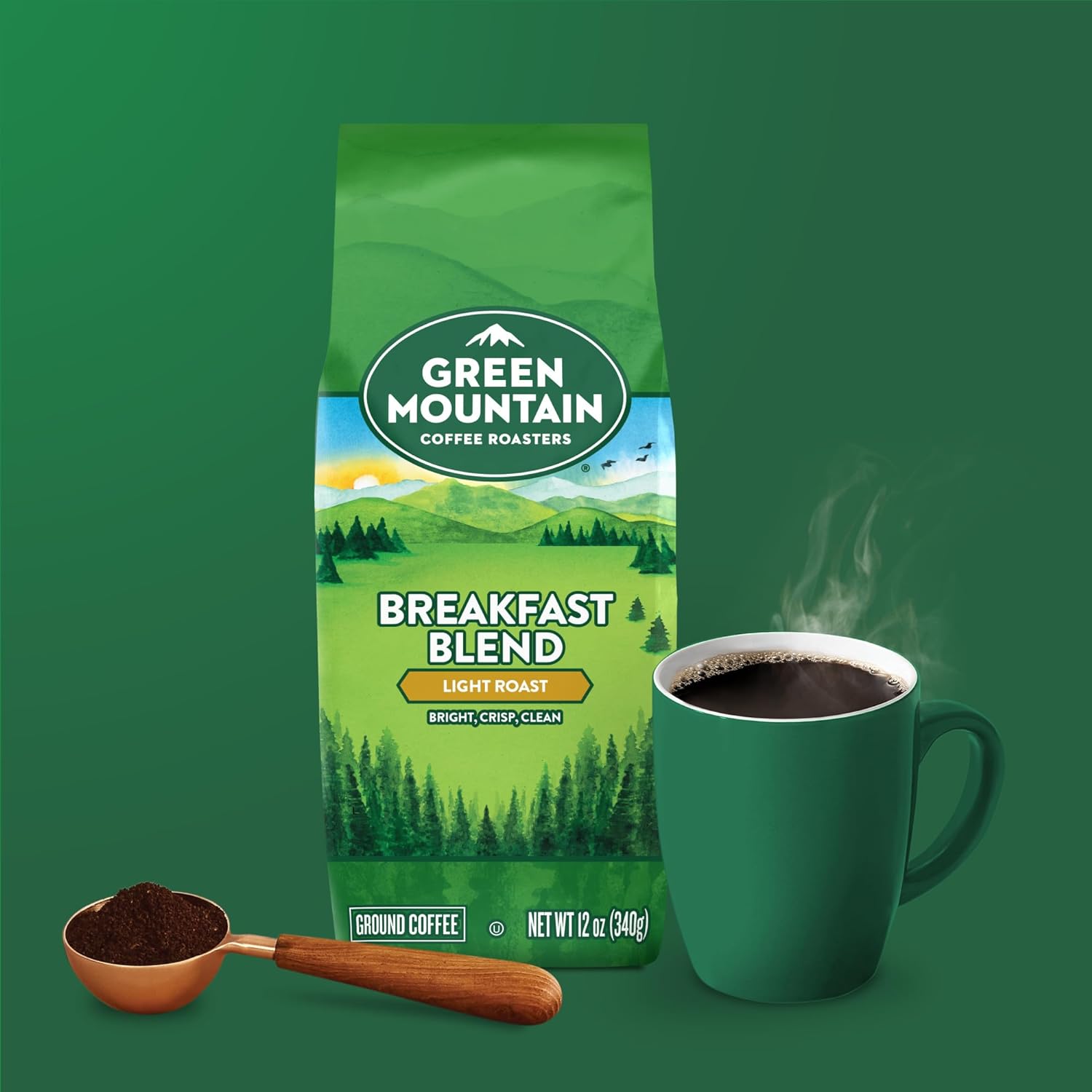 Green Mountain Coffee Breakfast Blend - Ground (12 ounces) : Coffee Substitutes : Everything Else