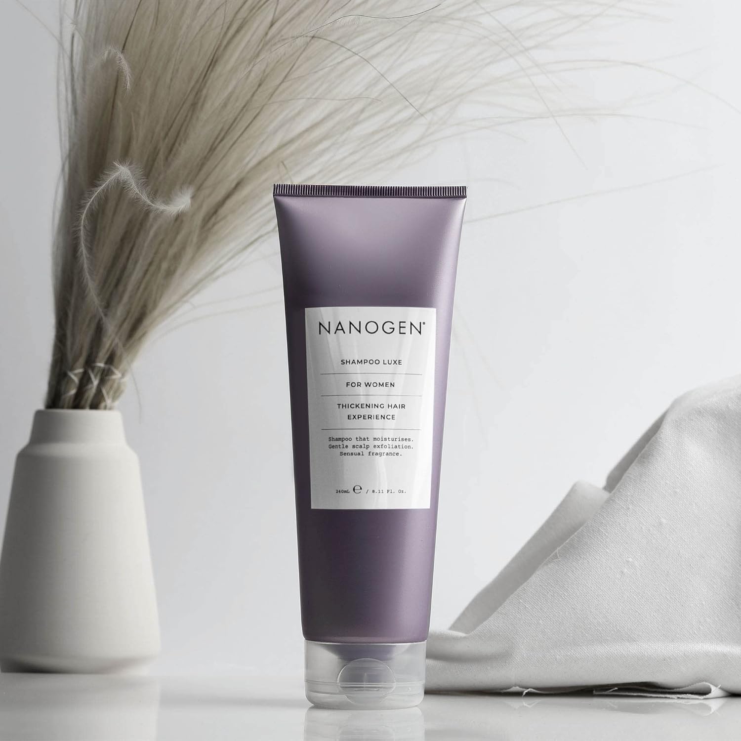 Nanogen Thickening Luxe Shampoo for Women 240ml - Conditioning shampoo, deep cleansing with Salicylic acid and Hair Growth Ingredients to encourage hair growth. Can use with Minoxidil treatment. : Amazon.co.uk