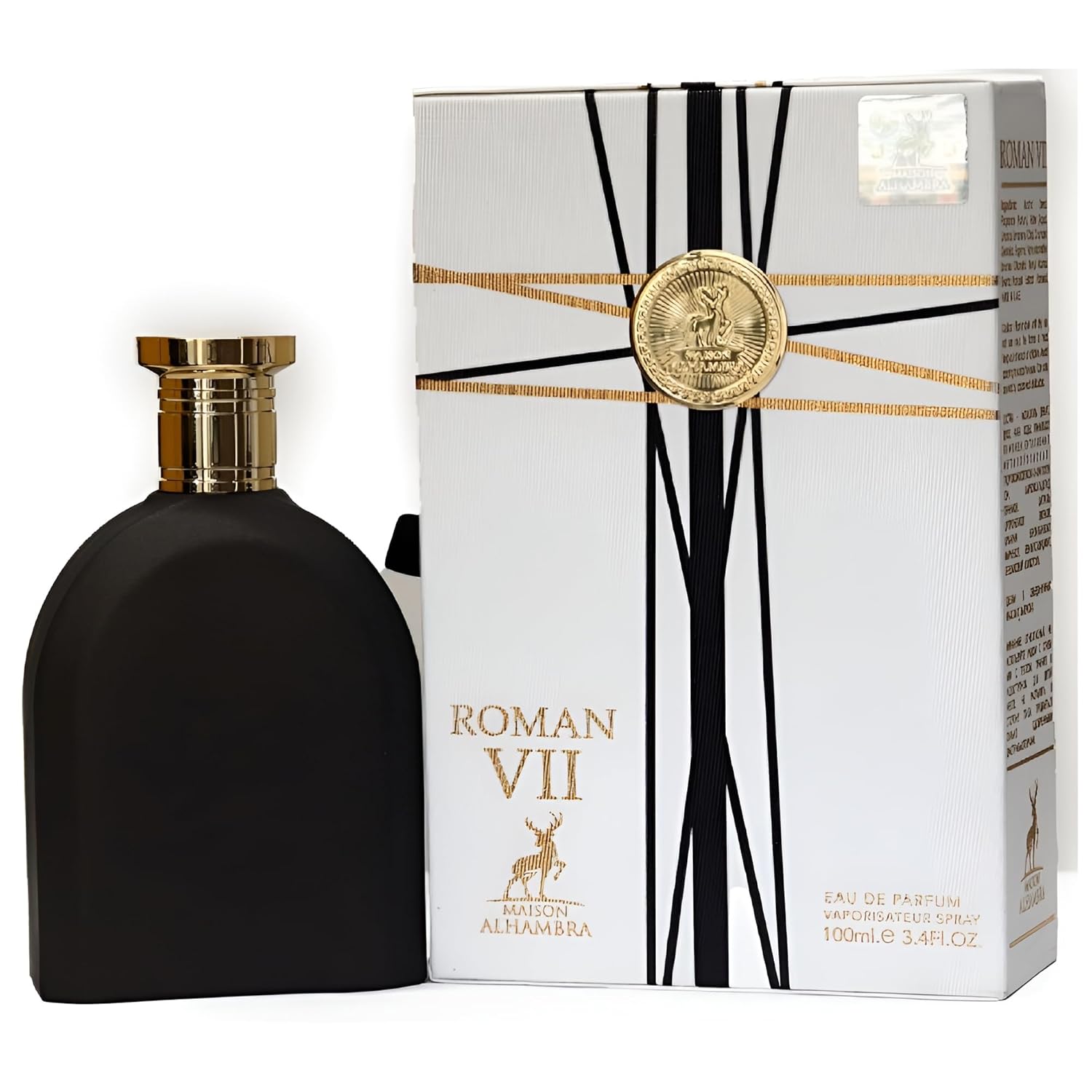 Maison Alhambra Roman Vii Eau De Parfum Spray, 3.4 Ounce (Unisex) : Beauty & Personal Care