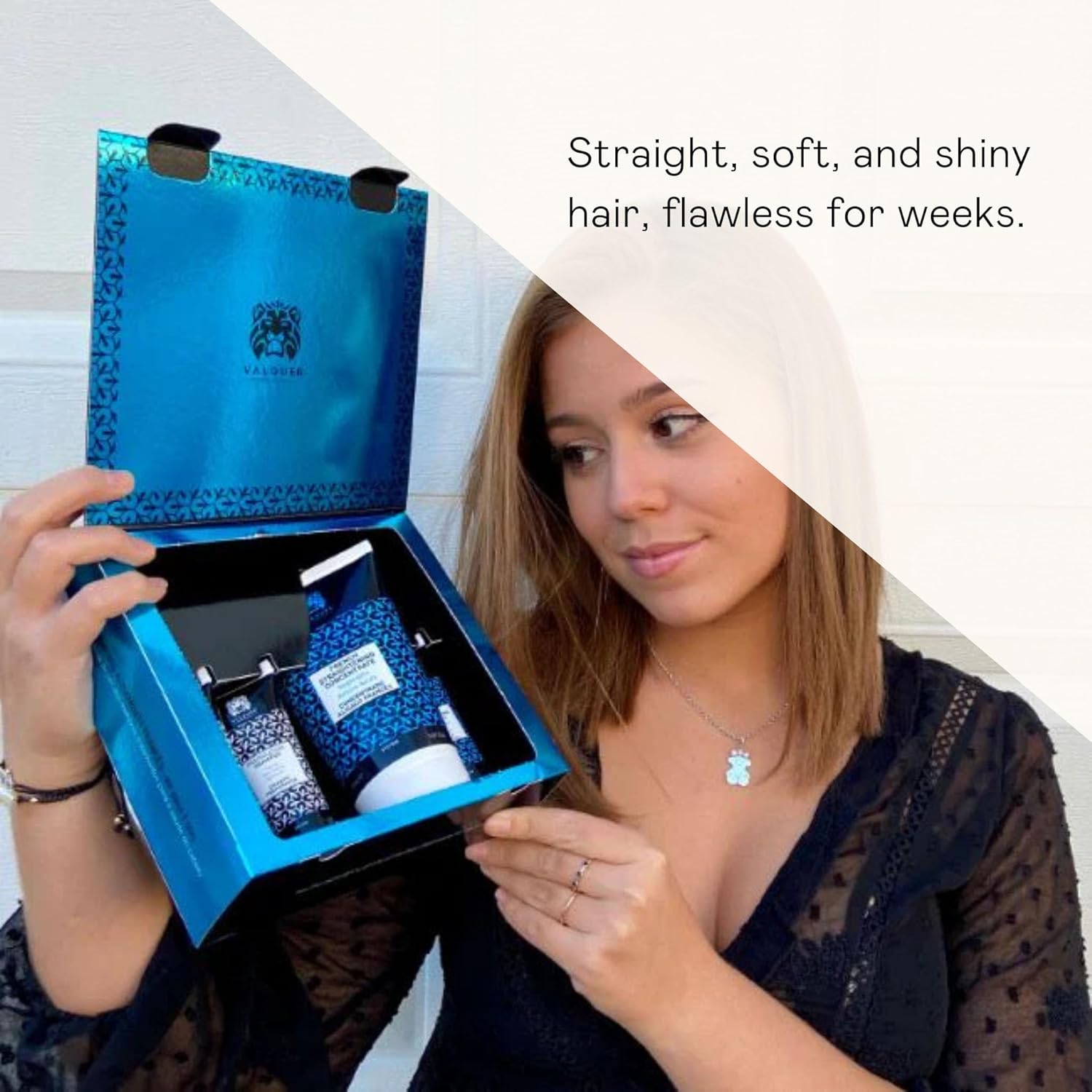 Valquer Professional Pack French Straightening Hair Treatment + Post Treatment Hair Mask - Keratin Straightening (2 Units) : Amazon.co.uk: Beauty
