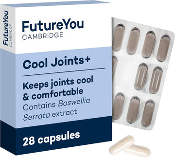 Cool Joints+ Boswellia Serrata Capsules – 28 Day Supply For Comfortable Joints – Boswellia And Manganese Supplement By Futureyou Cambridge