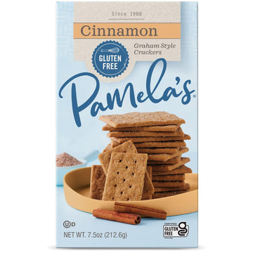 Pamela's Products Gluten Free Graham Crackers, Cinnamon (Pack of 6)