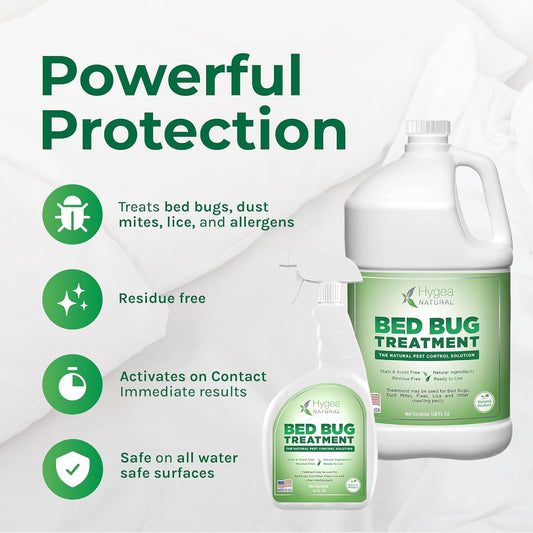 Bed Bug Spray Diy Kit- Lice Spray Treatment- Non-Toxic, Odorless,Safe For Children And Pets, All Water Safe Surfaces- At Home Extermiantion With Guide- Includes Bed Bug Spray And Refill