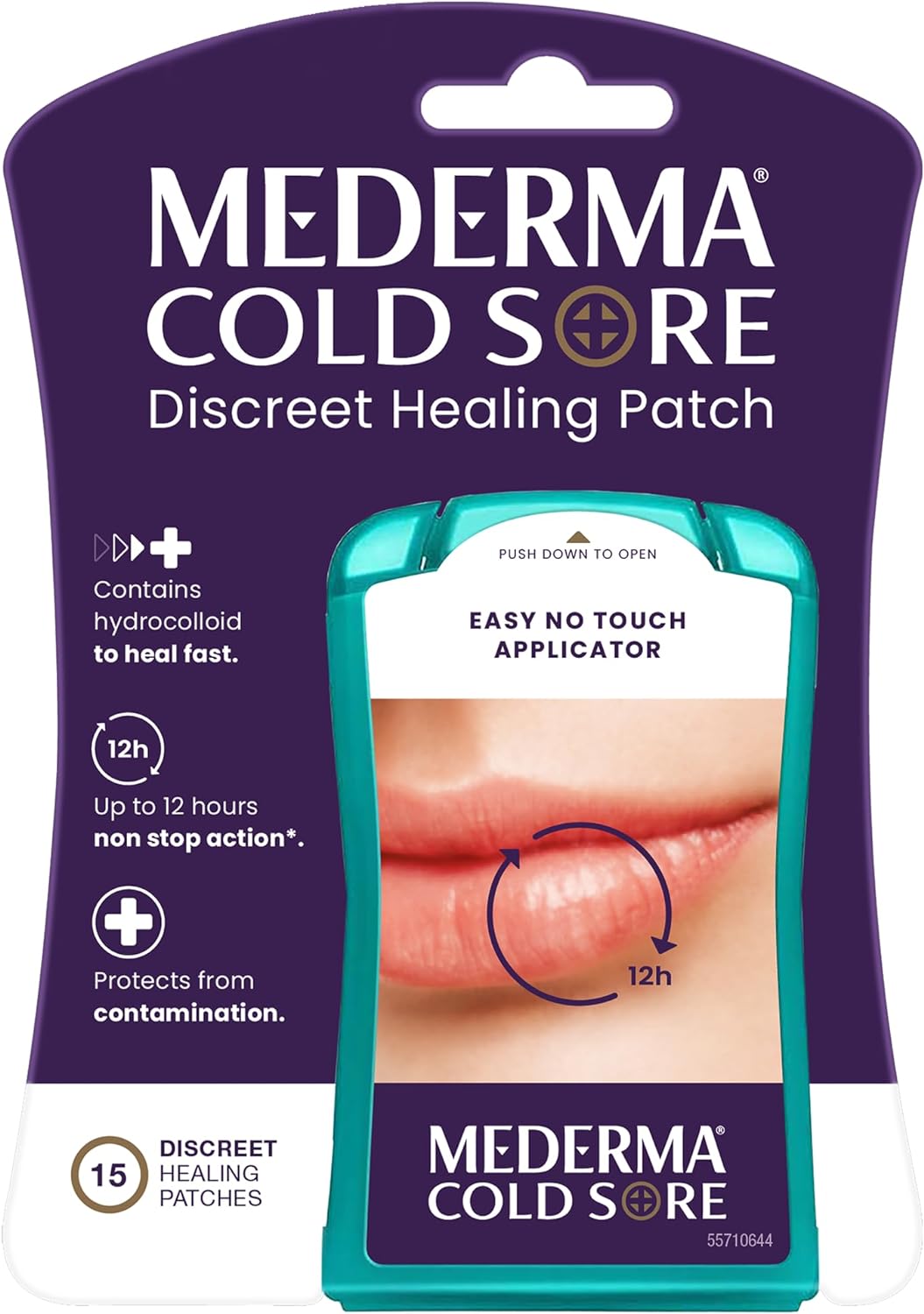 Mederma Fever Blister Discreet Healing Patch - A Patch That Protects And Conceals Cold Sores - 15 Count