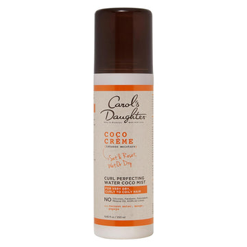 Carol’S Daughter Coco Creme Curl Perfecting Water Coco Mist, With Coconut Water, Silicone Free Curl Refresher Spray, Paraben Free Curl Activating Mist For Very Dry, Curly To Coily Hair, 5, 8.4 Fl Oz
