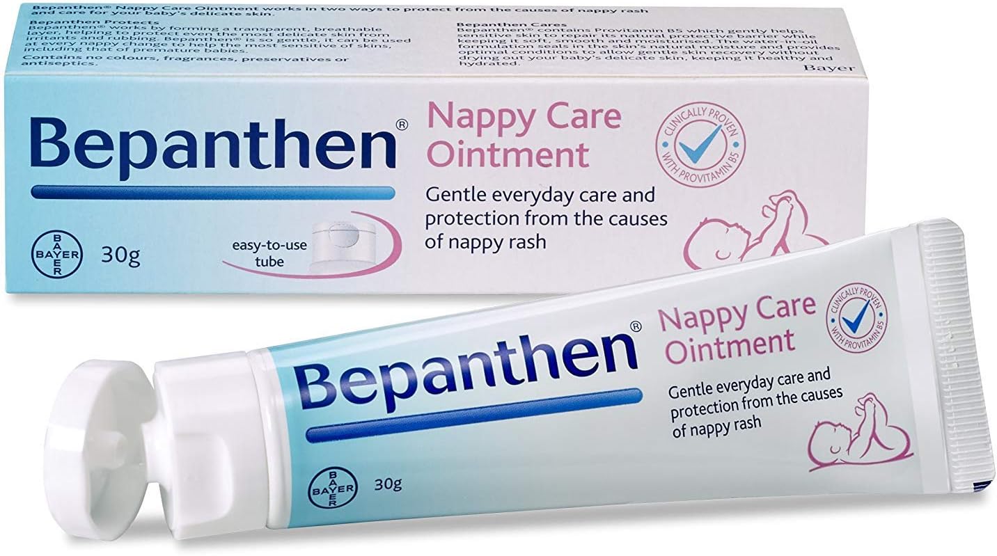 Bepanthen Baby Nappy Care Ointment, 30 g (Pack of 1)