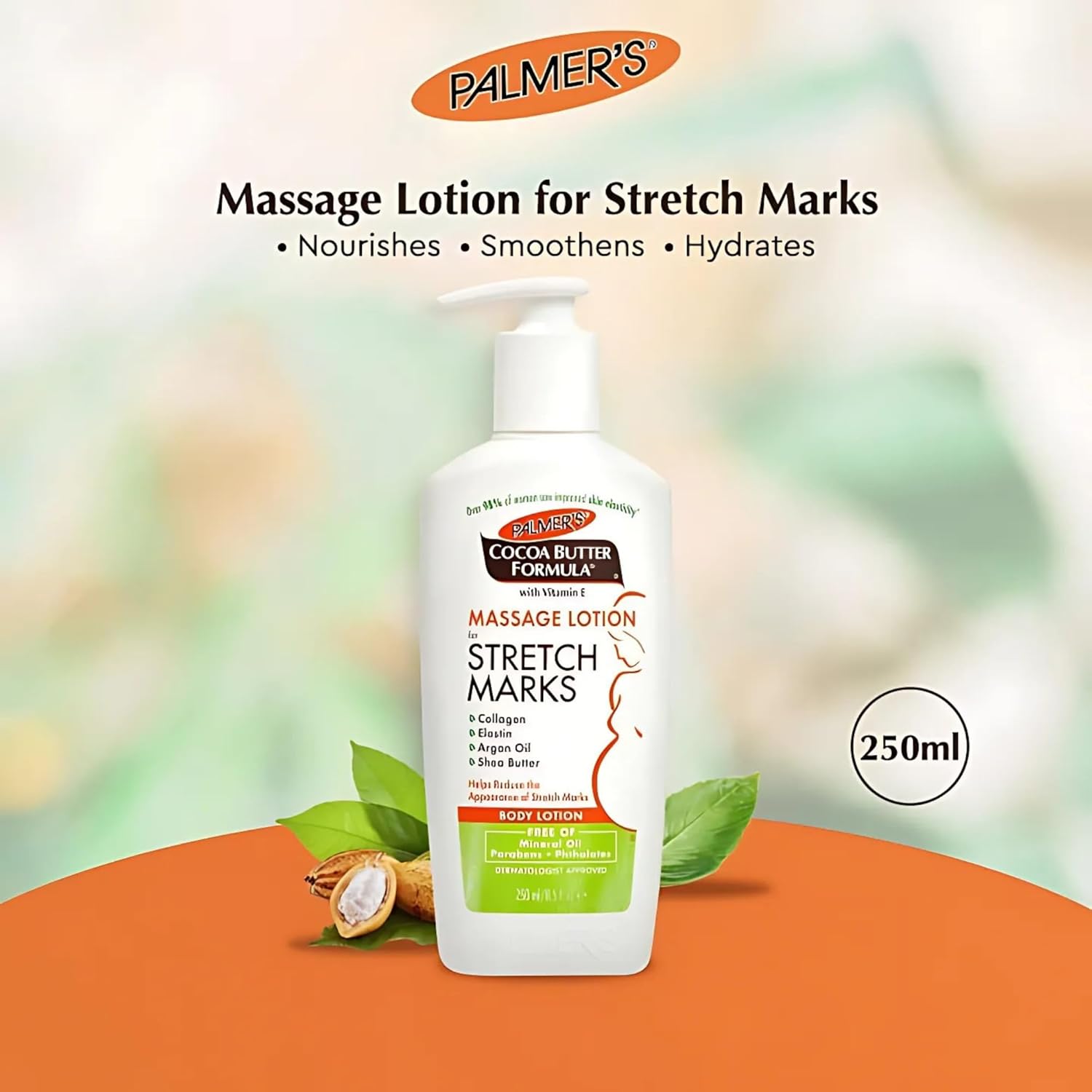 Palmer's Cocoa Butter Stretch Mark Lotion 250ml & Tummy Butter 125g – Cocoa Butter Moisturiser for Skin Care, Hydration, and Stretch Marks - Non-Greasy, Fast Absorbing, 2-Piece Set : Amazon.co.uk: Beauty