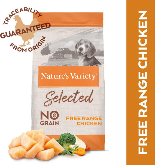 Nature's Variety Selected Complete Dry Food for Junior Dogs with Free Range Chicken - 2 Kg?963310