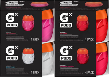 Gatorade Gx Hydration System, Non-Slip Gx Squeeze Bottles & Gx Sports Drink Concentrate Pods