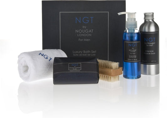 Ngt For Men By Nougat London Luxury Bath Box Gift Set Grapefruit And Cedarwood