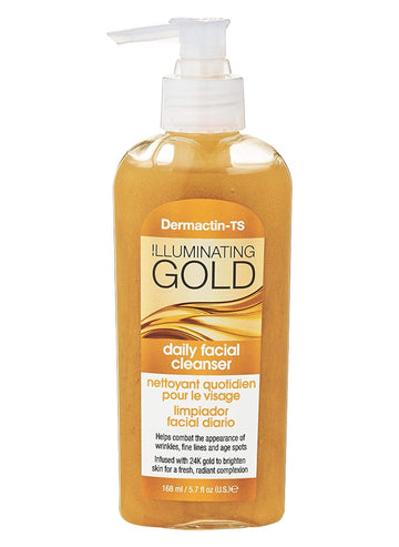 Dermactin-Ts Daily Facial Cleanser Illuminating Gold
