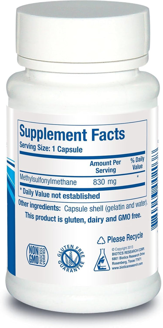 Biotics Research, Msm 60 Capsules