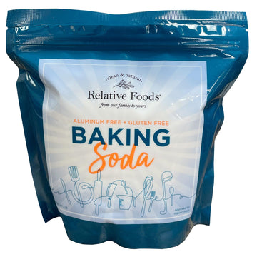 Baking Soda (2 Lbs) For Cooking, Cleaning & More - Gluten Free Sodium Bicarbonate Baking Mix W/No Preservatives - Aluminum Free Pure Bulk Baking Soda For Baking