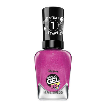 Sally Hansen Miracle Gel™, Hue Had To Be There Beet Me At The Mall, Long Lasting, Gel-Like Formula, No Uv Lamp Needed, Pink Nail Polish