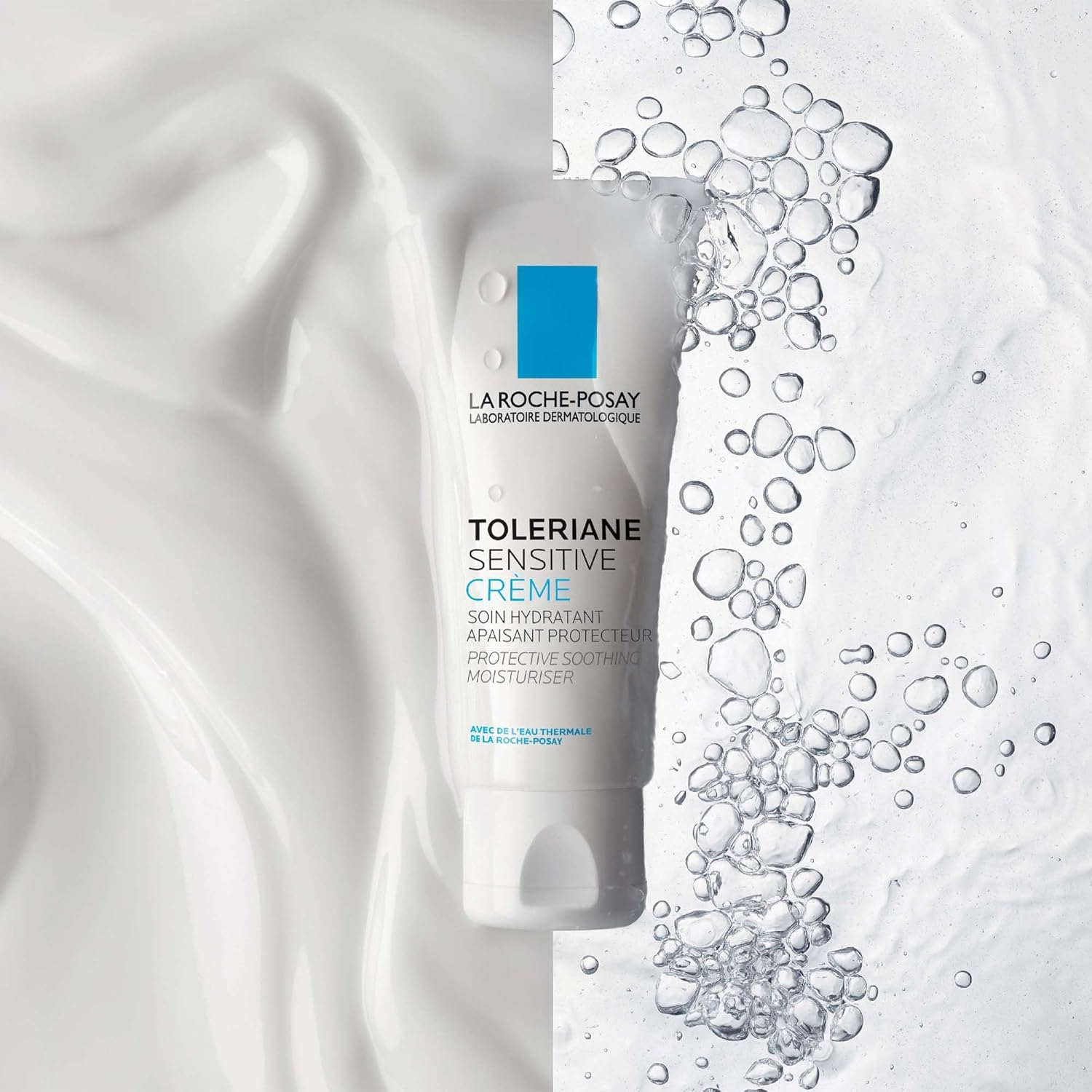 La Roche-Posay Toleriane Sensitive Cream Face Moisturiser For Sensitive Skin 40ml : Amazon.co.uk