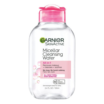 Garnier Skinactive Micellar Cleansing Water, For All Skin Types, 3.4 Fl. Oz