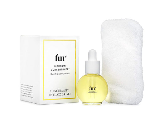Fur Ingrown Concentrate: Exfoliating Oil Kit For Your Hair And Skin To Smoothe, Soothe, And Treat Ingrown Hairs - O.5 Fl. Oz