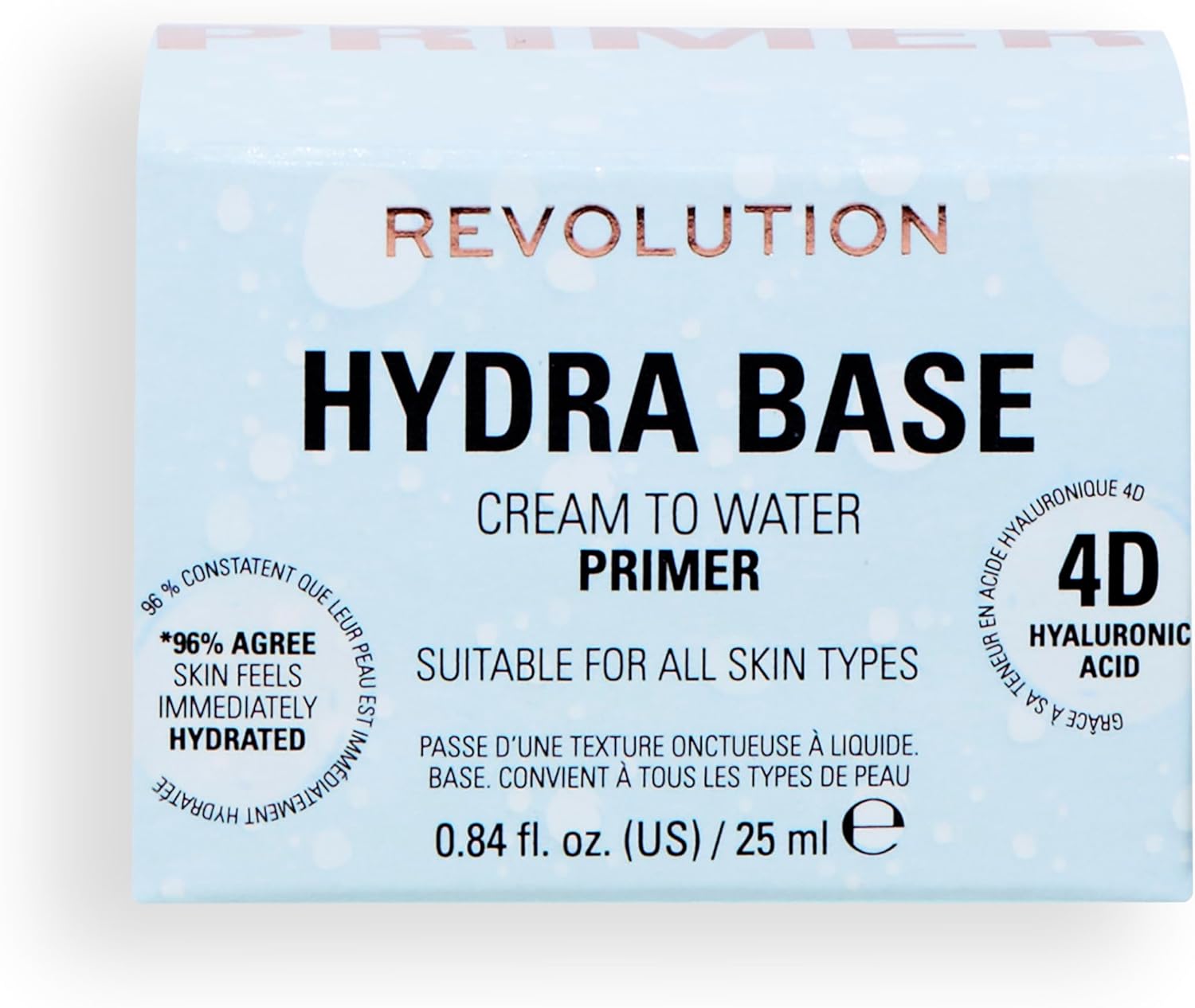 Revolution, Superbase Hydra Base Primer, Hydrating Makeup Face Primer for Glowing Skin, Vegan & Cruelty-Free, 25ml : Amazon.co.uk: Beauty