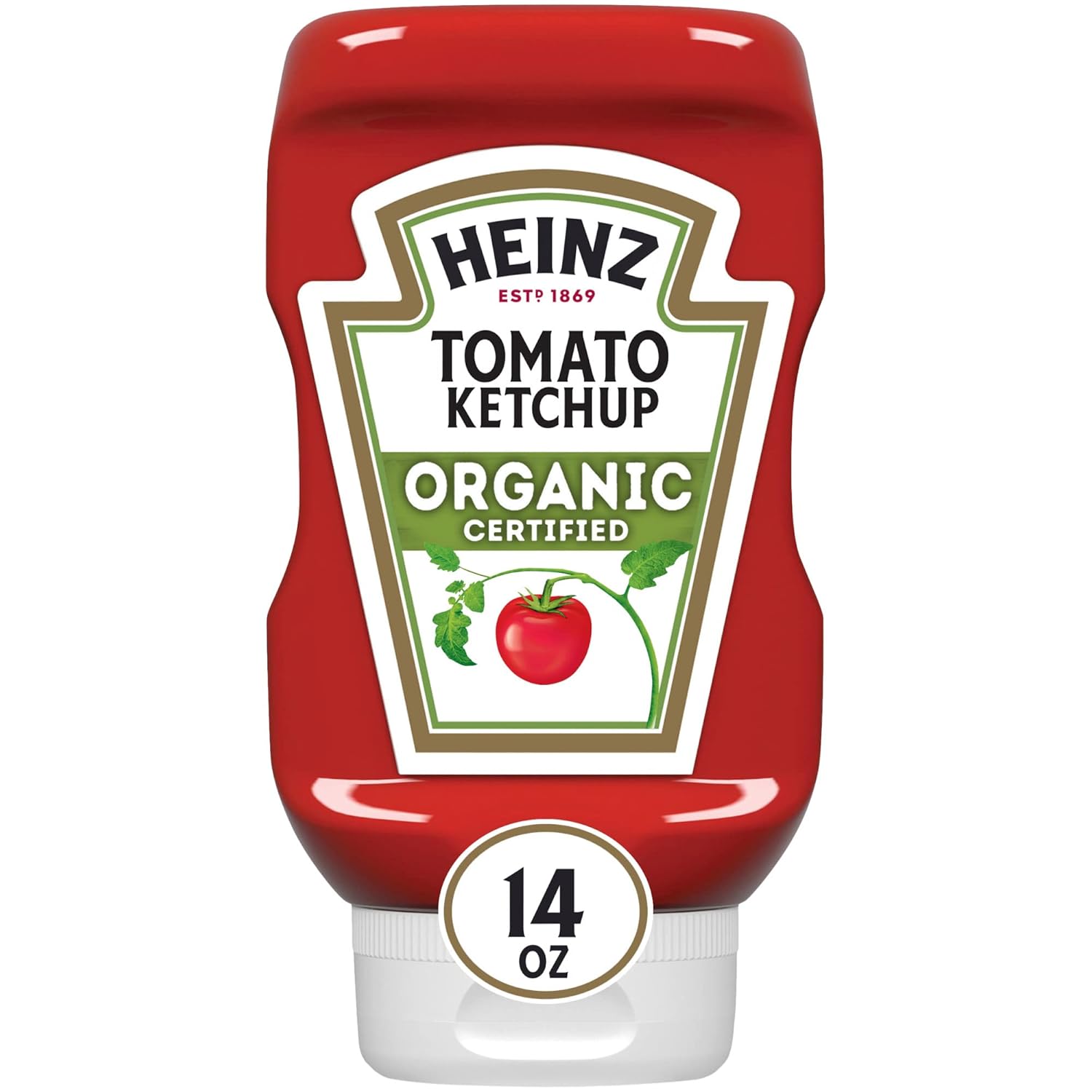 Heinz Organic Tomato Ketchup (14 Oz Bottle)