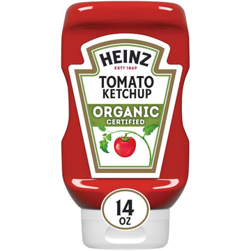 Heinz Organic Tomato Ketchup (14 Oz Bottle)