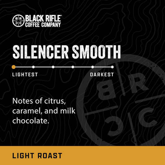 Black Rifle Coffee Company Rounds (Silencer Smooth (Light Roast), 12 Count)