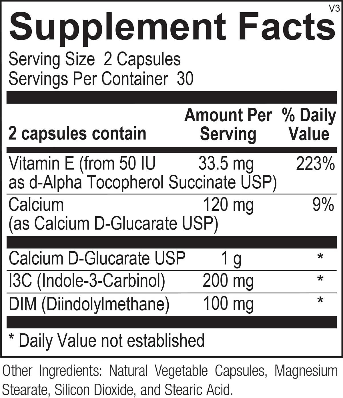 5A CDG EstroDIM 60ct, 60 Count (Pack of 1) : Health & Household