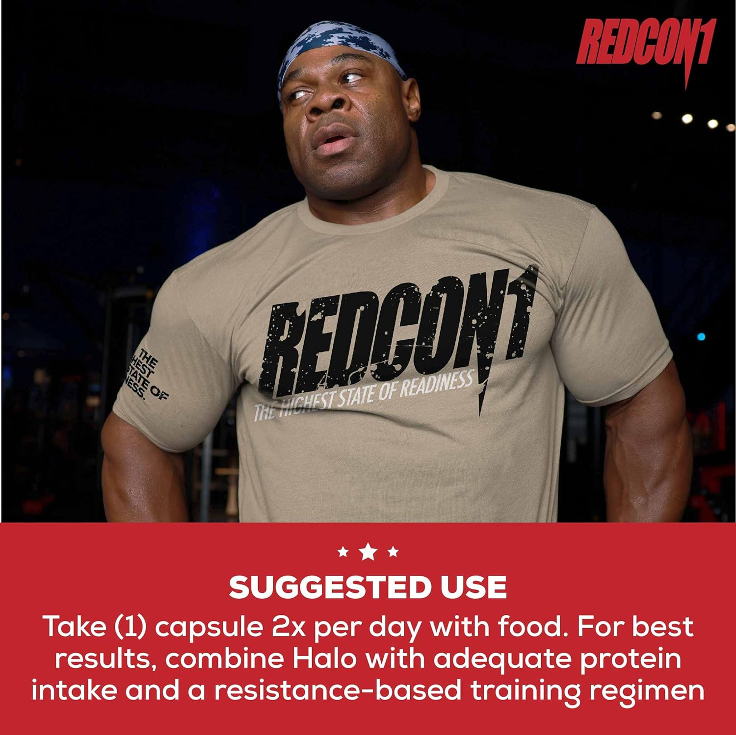 Redcon1 - Halo - 60 Servings, Muscle Builder, Increase Lean Gains and 