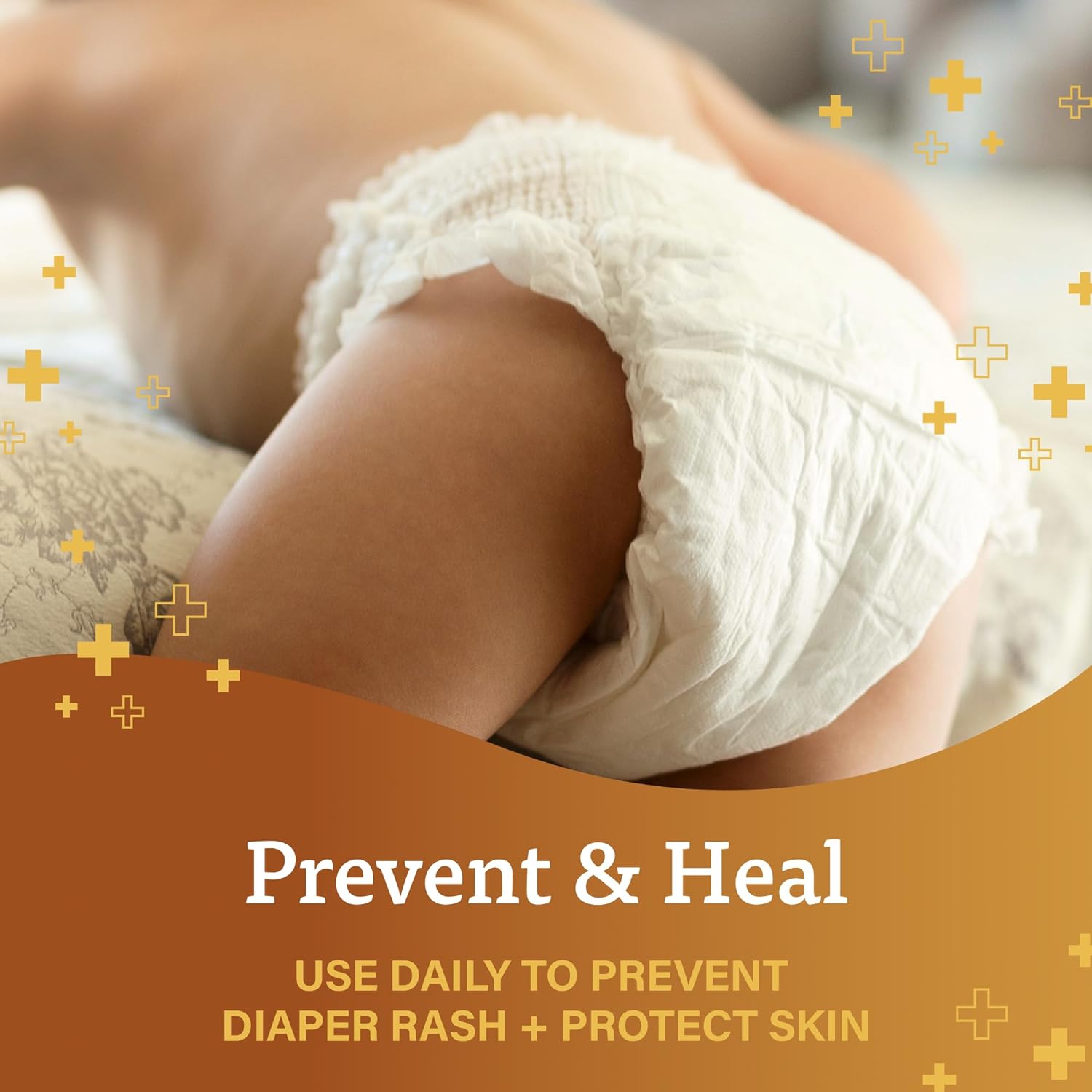 A+D Original Diaper Rash Ointment Prevents & Treats Diaper Rash, Moisturizing Skin Protectant With Vitamins A & D, Healing Skin Ointment For Dry And Cracked Skin 4Oz