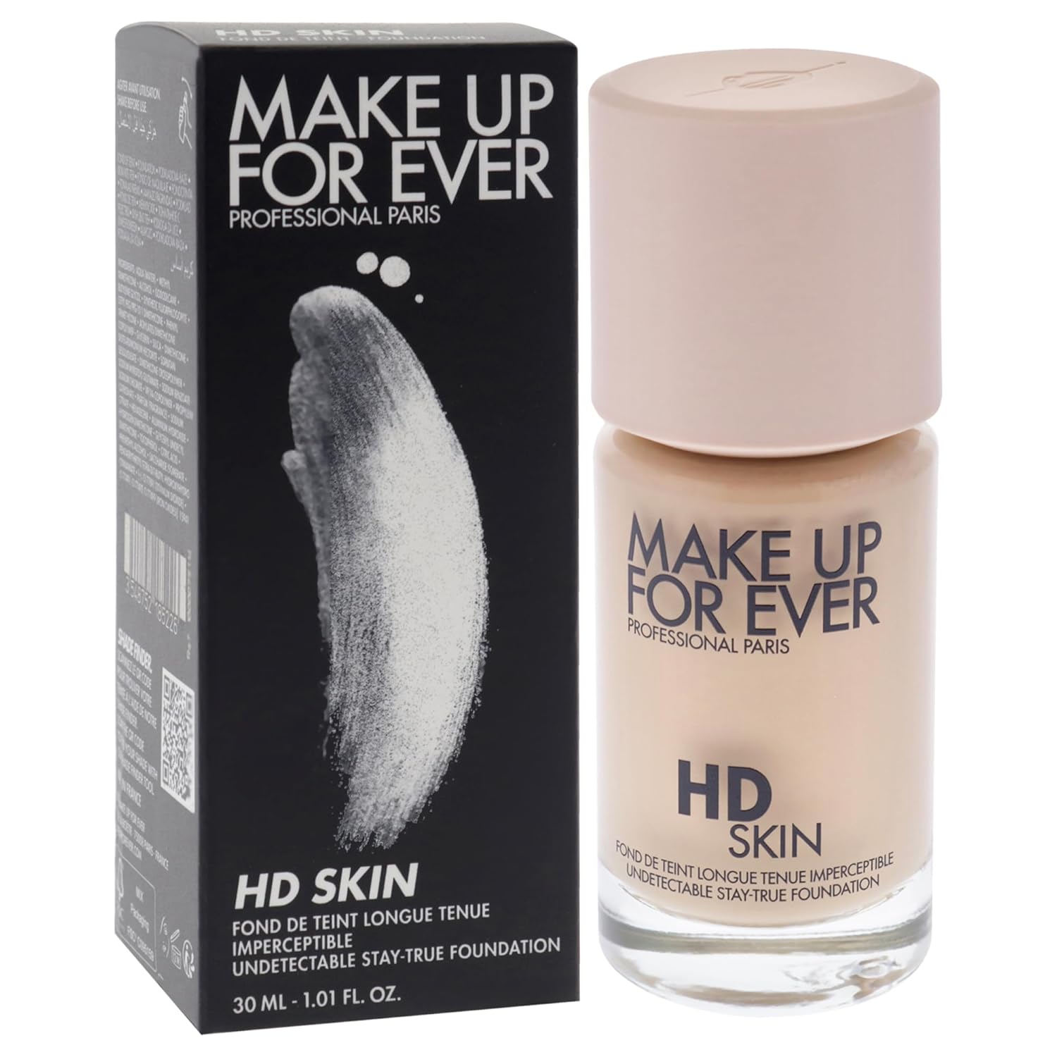 Hd Skin Undetectable Stay-True Foundation - 1N14 Beige By Make Up For Ever For Women - 1.01 Oz Foundation : Beauty & Personal Care
