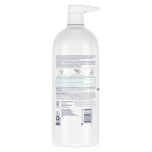 Dove Hair Therapy Dry Scalp Care Conditioner Soothe And Nourish Dry Scalp Hair Conditioner With Vitamin B3 33.8 Fl Oz